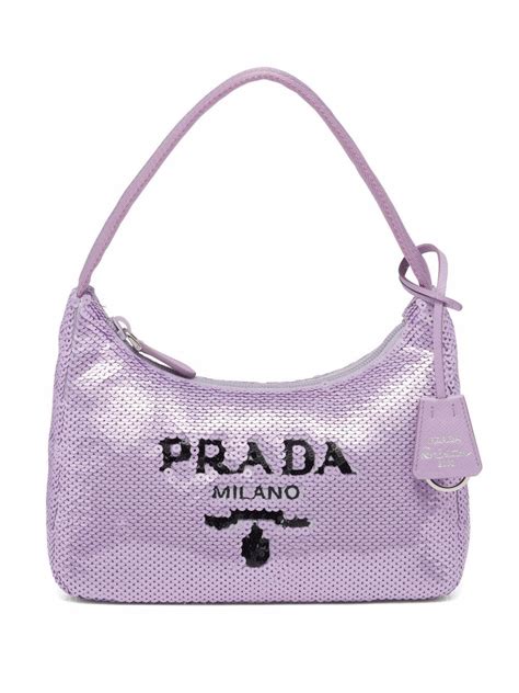 sequin prada bag|prada re edition shoulder bag.